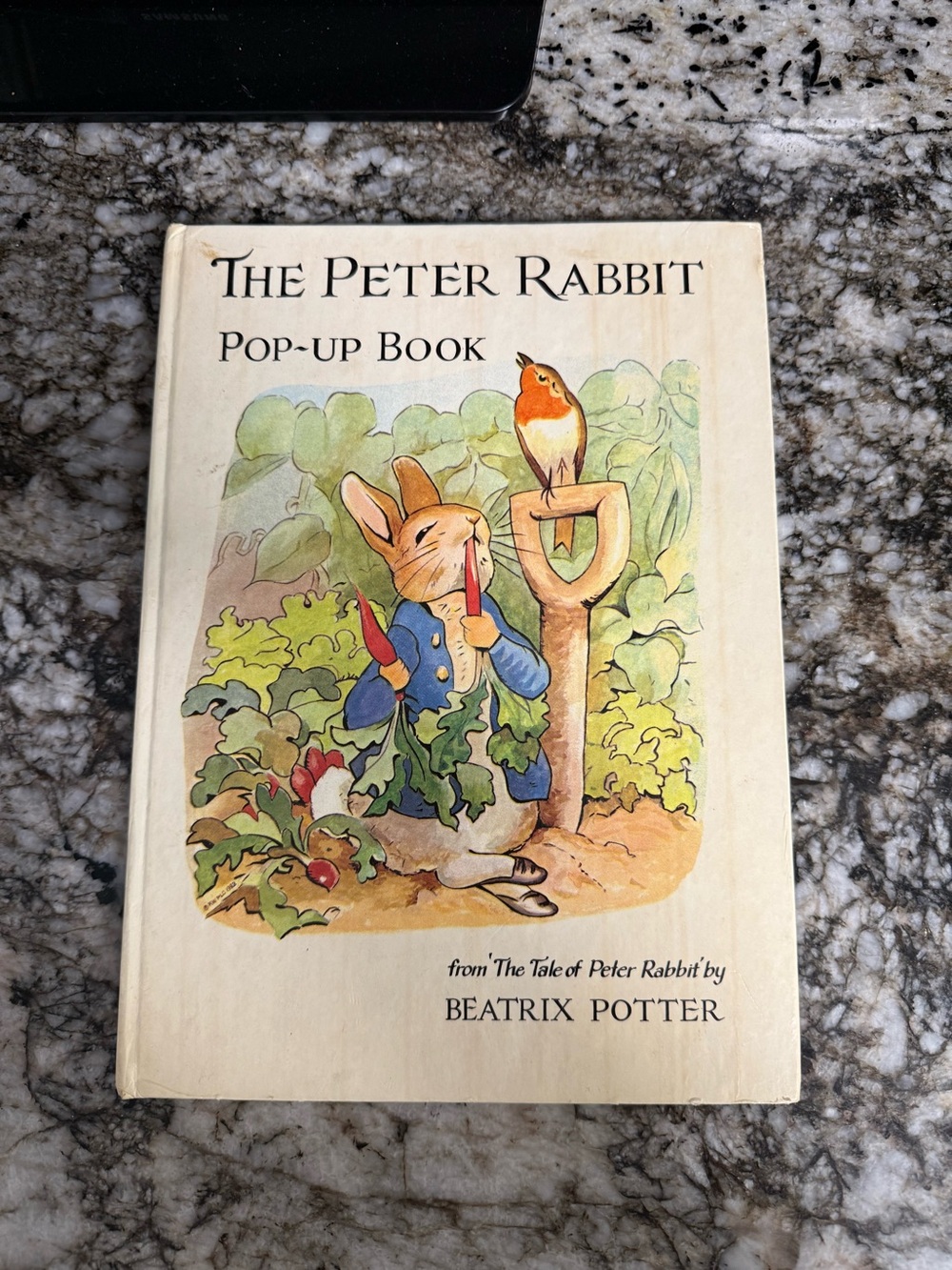 Vintage 1984 The Peter Rabbit Pop-up Book Beatrix Potter Frederick Warne Hardcov